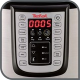 Tefal Multi komfur rustfrit stål/Sort