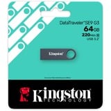 Kingston USB-stik mørk grå