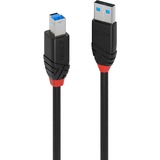 Lindy 43227 USB-kabel 10 m USB 3.2 Gen 1 (3.1 Gen 1) USB A USB B Sort Sort, 10 m, USB A, USB B, USB 3.2 Gen 1 (3.1 Gen 1), 5000 Mbit/s, Sort