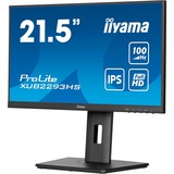 iiyama LED-skærm Sort (mat)