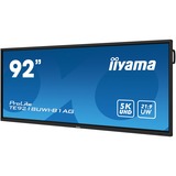 iiyama Offentlig visning Sort (mat)