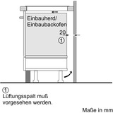 Bosch Separat komfur Sort/rustfrit stål