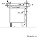 Bosch Separat komfur Sort/rustfrit stål