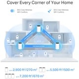 TP-Link Mesh router Hvid