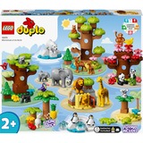 LEGO DUPLO Verdens vilde dyr, Bygge legetøj Byggesæt, 2 År, Plast, 142 stk, 3,21 kg