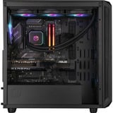 ALTERNATE Gaming PC Sort/gennemsigtig