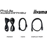 iiyama LED-skærm Sort (mat)