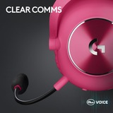 Logitech Gaming headset Magenta