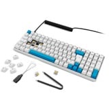 Sharkoon Gaming-tastatur Hvid, DE-layout, Gateron G Pro 3.0 Yellow