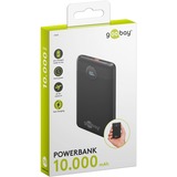 goobay Power Bank Sort