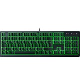 Razer Ornata V3 X tastatur USB QWERTZ Tysk Sort, Gaming-tastatur Sort, DE-layout, Membran , Fuld størrelse (100 %), USB, Membran, QWERTZ, RGB LED, Sort