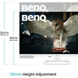 BenQ LED-skærm Hvid