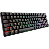 Sharkoon Gaming-tastatur Sort, DE-layout, Gateron Brown