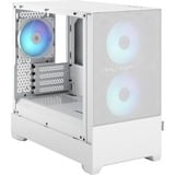 Fractal Design Pop Mini Air Mini Tower Hvid, Towerkabinet Hvid, Mini Tower, PC, Hvid, micro ATX, Mini-ITX, Stål, Hærdet glas, Flere