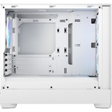 Fractal Design Pop Mini Air Mini Tower Hvid, Towerkabinet Hvid, Mini Tower, PC, Hvid, micro ATX, Mini-ITX, Stål, Hærdet glas, Flere