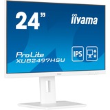 iiyama LED-skærm hvid (mat)