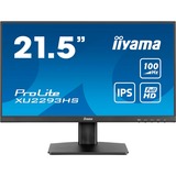 iiyama LED-skærm Sort (mat)