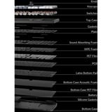 Keychron Gaming-tastatur Sort/multi-coloured, DE-layout, Gateron Jupiter Brown