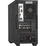 ALTERNATE Gaming PC Sort/gennemsigtig