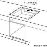 Bosch Separat komfur Sort