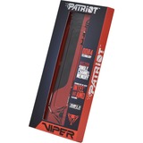 Patriot PVE248G266C6 hukommelsesmodul 8 GB 1 x 8 GB DDR4 2666 Mhz Rød/Sort, 8 GB, 1 x 8 GB, DDR4, 2666 Mhz, 288-pin DIMM