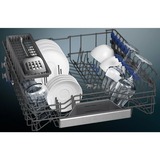 Siemens iQ500 SN45ZS03AE opvaskemaskine Under bordplade 13 kuverter C rustfrit stål/Sort, Under bordplade, Fuld størrelse (60 cm), Rustfrit stål, Sort, 1,75 m, 1,65 m