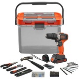 BLACK+DECKER Slagborer skruemaskine Orange/Sort