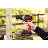 BLACK+DECKER Slagborer skruemaskine Orange/Sort