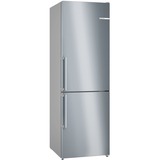 Bosch Serie 4 KGN36VICT køle-/fryseskab Fritstående 321 L C Rustfrit stål, Køleskab / fryser rustfrit stål, 321 L, SN-T, 9,5 kg/24t, C, Frisk zone, aflukke, Rustfrit stål