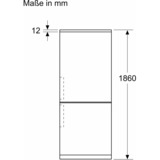 Bosch Serie 4 KGN36VICT køle-/fryseskab Fritstående 321 L C Rustfrit stål, Køleskab / fryser rustfrit stål, 321 L, SN-T, 9,5 kg/24t, C, Frisk zone, aflukke, Rustfrit stål