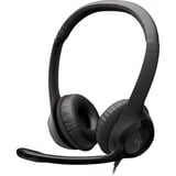 Logitech LGT-H390 Hovedtelefoner og headset Sort, Ledningsført, Kontor/Callcenter, 20 - 20000 Hz, 197 g, Headset, Sort, Detail