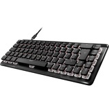 Roccat Gaming-tastatur Sort, DE-layout, Roccat Titan II Optical Red