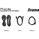 iiyama LED-skærm hvid (mat)