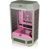 Thermaltake Towerkabinet lysegrøn/Rosa