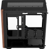 Aerocool Towerkabinet Sort/træ