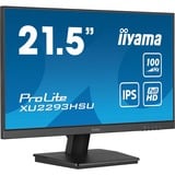 iiyama LED-skærm Sort (mat)