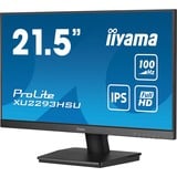 iiyama LED-skærm Sort (mat)