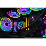 ALTERNATE Gaming PC Sort/gennemsigtig