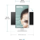 BenQ LED-skærm Hvid