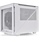 Thermaltake Divider 200 TG Micro Tower Hvid, Towerkabinet Hvid, Micro Tower, PC, Hvid, micro ATX, Mini-ITX, SPCC, 18,5 cm