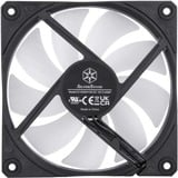 SilverStone Sag fan Sort