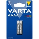 VARTA 4061 101 402 Engangsbatteri AAAA Alkaline Engangsbatteri, AAAA, Alkaline, 1,5 V, 2 stk, 40,2 mm