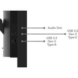 Lenovo LED-skærm Sort