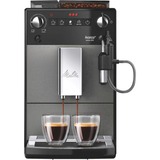 Melitta Kaffe/Espresso Automat rustfrit stål/Sort