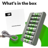 GP Batteries Oplader grå