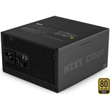 NZXT PC strømforsyning Sort