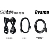 iiyama LED-skærm Sort (mat)