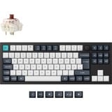 Keychron Gaming-tastatur Sort/multi-coloured, DE-layout, Gateron Jupiter Brown