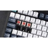 Keychron Gaming-tastatur Sort/multi-coloured, DE-layout, Gateron Jupiter Brown