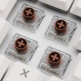 Sharkoon Tastatur Hvid, DE-layout, Kailh Choc V2 Low Profile Red